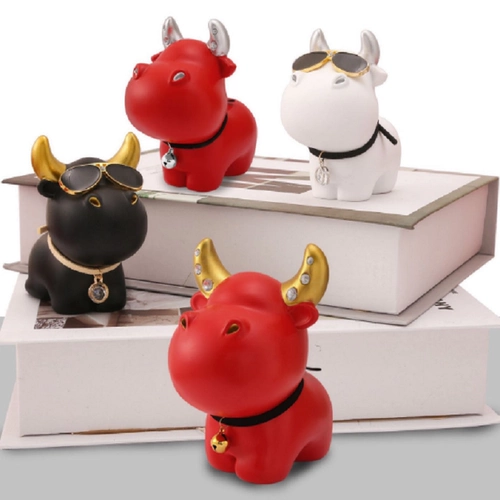 Потрясающие автомобильные украшения смола с трехмерным мультипликационным карикатур