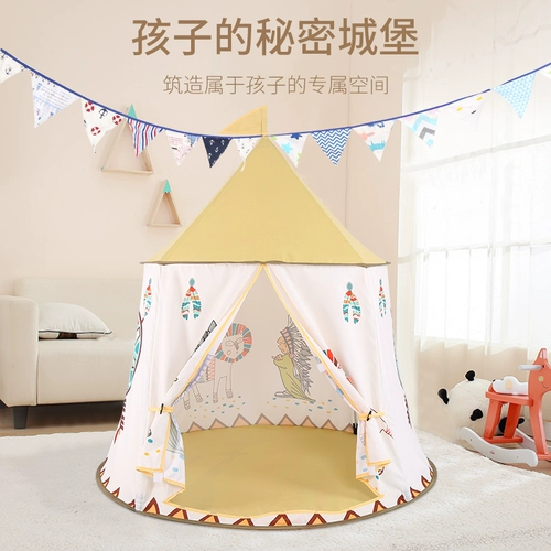 Палатка, замок в помещении для принцессы, игрушка для детского сада, игровой домик, лев, подарок на день рождения