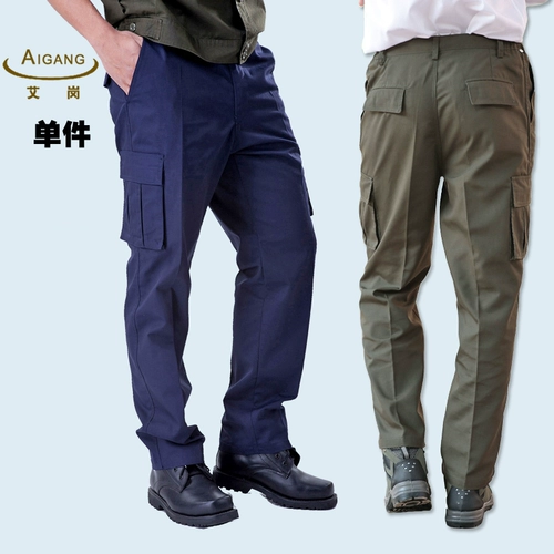 Рабочие износостойкие черные дорожные тонкие штаны для работы, свободный крой, увеличенная толщина