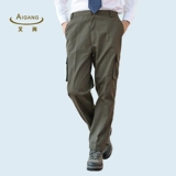 Износостойкие черные дорожные тонкие штаны для работы, свободный крой, увеличенная толщина