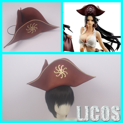 taobao agent 【Ljcos】One Piece female Emperor Hancook Pirate hat cosplay props