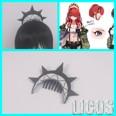 taobao agent [LJCOS] Rainbow Society vtuber virtual idol Lain Paterson headwear COSPLAY prop