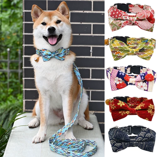 Руи Чай Боу Нарн Круг и ветер Сакура любимых собак и собак Шиба Ину Шея Круг Шеловек