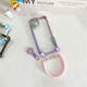 Pink Paw Print & Flower Charm iPhone Cute Cartoon Heat dissipation iPhone Case for iPhone 12 – 17