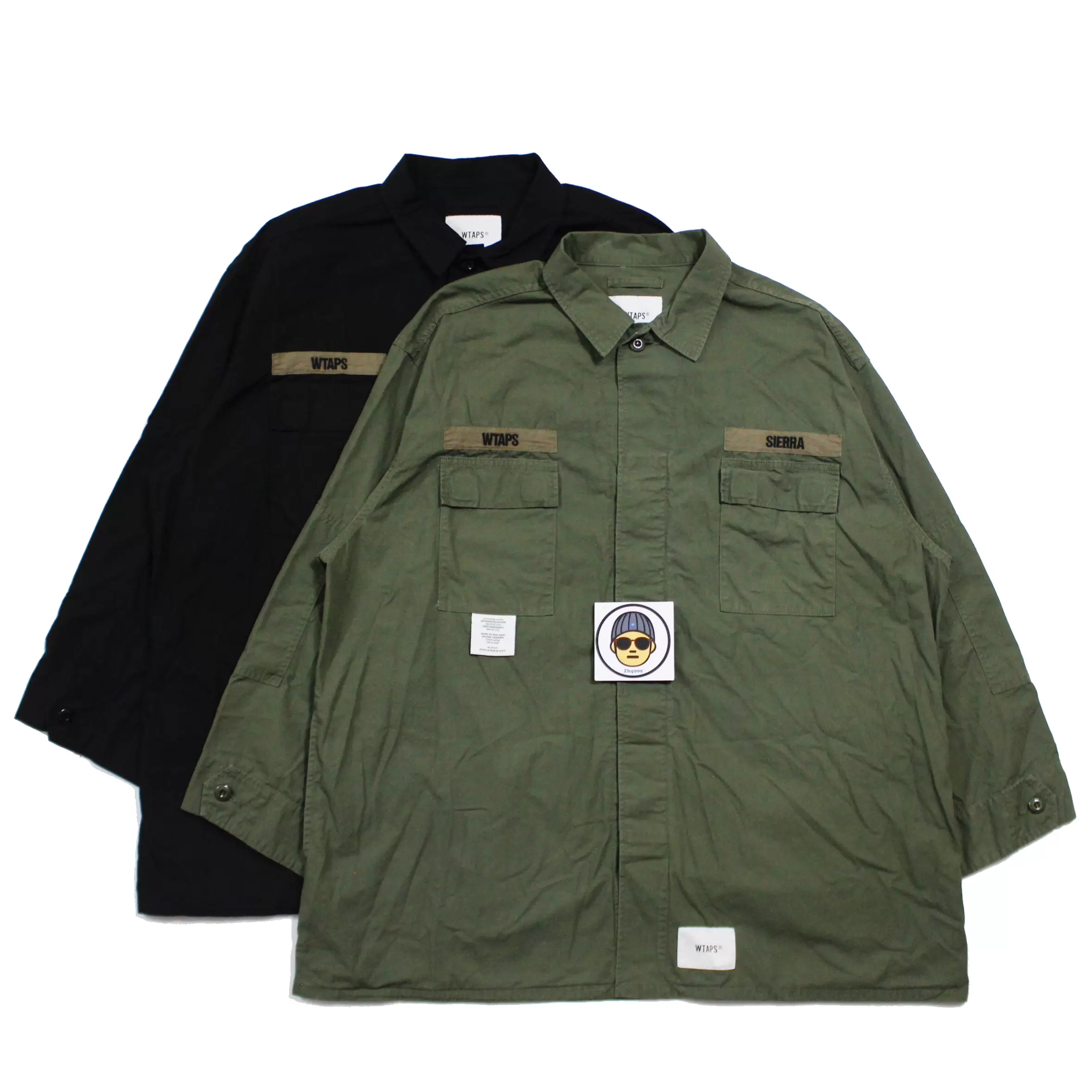 折扣现货WTAPS GUARDIAN/JACKET.RIPSTOP两袋口袋风衣夹克19AW-Taobao