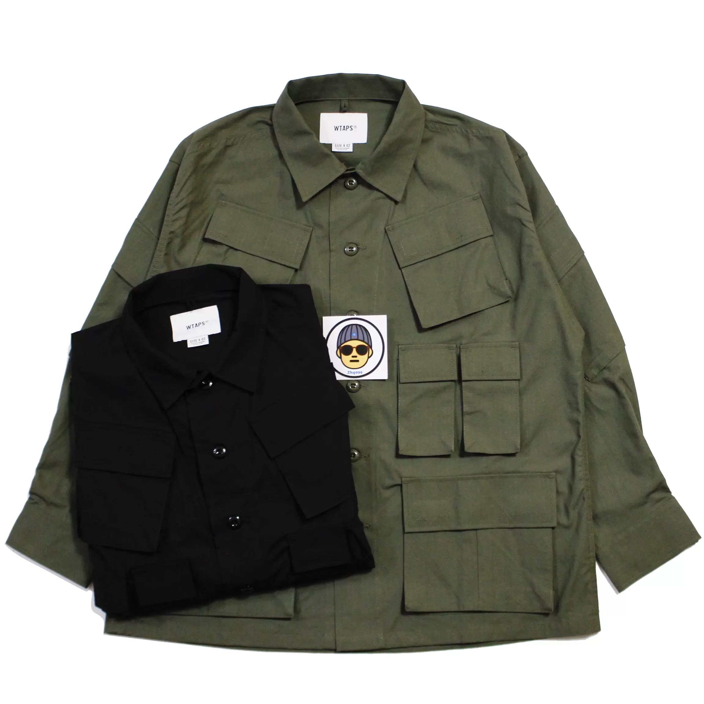 折扣现货WTAPS GUARDIAN/JACKET.RIPSTOP两袋口袋风衣夹克19AW-Taobao