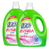 绿伞去污超人洗衣液 4kg*2桶 立减+券后39.8元包邮