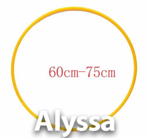 Alyssa Professional Art Gymnastics Circle-Yellow Size Стрельба 60,65,70,75 см не возвращается