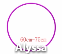 Alyssa Professional Art Gymnastics Circle-Purple размер стрельбы 60,65,70,75 см не возвращается