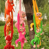 Плюшевая игрушка, кукла, обезьяна, издает звуки
