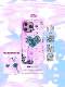 *Nafafa* Angel Skeleton iPhone Huawei Stand IMD Phone Case for iPhone, Huawei