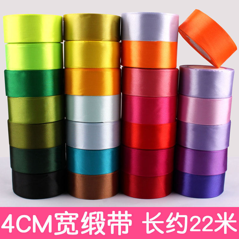 1.2cm寬透明裝飾雪紗帶緞帶緞帶12MM禮品包裝布彩色髮飾彩帶絲帶