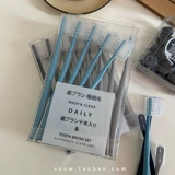 Японская мягкая портативная универсальная зубная щетка для путешествий, 10 шт