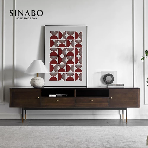 [Специальные данные о очистке] Северный ретро сплошной дерево