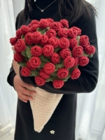 【80 см】 Римское красное молоко расчесываемое молоко хлопковое букет букет.