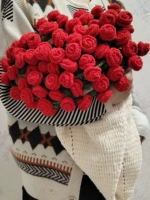 Бежевый чай улун Да Хун Пао с розой в составе, одеяло, 80см