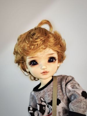taobao agent [Takeya Bamboo House] BJD6 points 5 minutes wig roll head
