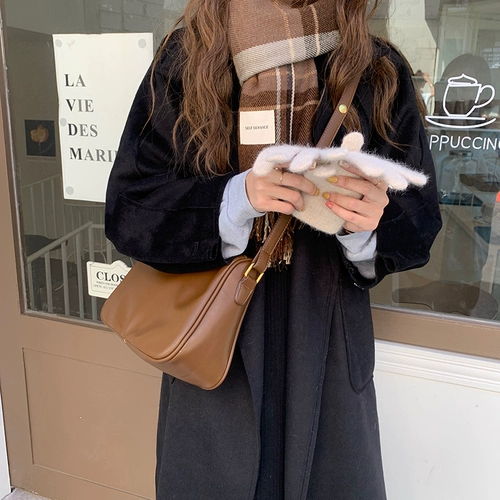 Демисезонная сумка подмышку, универсальная сумка на одно плечо для отдыха, сумка через плечо, 2020