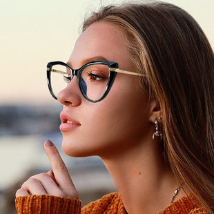 Очки в форме кото-глаз для женщин очки, рама Cat Eye Glasses Frame