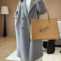 Счастливого бежевого большого размера 40*30*15