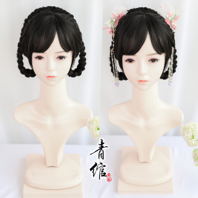 taobao agent [Qingyu] Hanfu Hanyang's eclectic Ming Ming system Song system fake head cover ancient style costume COS Chinese style Lolita