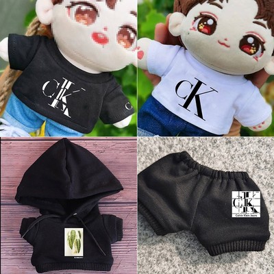taobao agent Spot Mirror Concert Lu Hanting Jiang Tao supports 20cm doll clothing to feel cotton doll clothes short sleeves