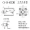 ròng rọc điện Xi lanh mỏng CXSD/JOB/CXHC/C-MCXSS/CHTB khuôn vuông từ tính thẳng đứng xi lanh thủy lực nhỏ bơm thủy lực 12v Dụng cụ thủy lực / nâng