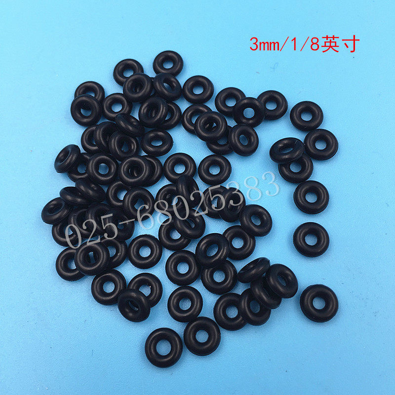 3mmO型密封圈 1/8英寸色谱密封圈 2mm6mm1/4英寸卡套密封 耐油防