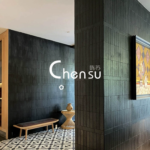 Chen Su Retro ручная кирпичная кирпичная туалетная туалетная гостиница Clubhouse Art Art и Cultural Wall Pline 60x240