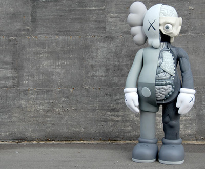 kaws门神 4ft dissected companlon 1米3解剖门神 店面模型摆饰