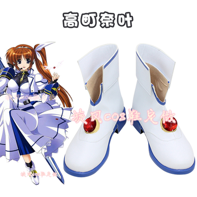 taobao agent D2697 Magic Girl Nanoha Naita Naita COS Shoes COSPLAY shoes to draw