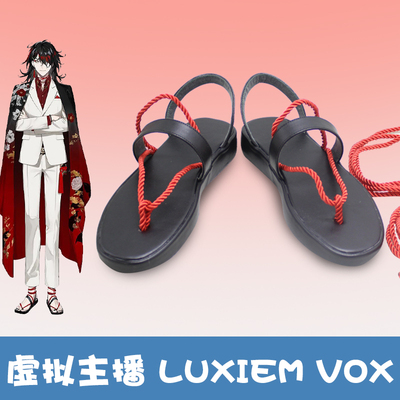 taobao agent F6791 Virtual anchor Vtuber Rainbow Society Luxiem Vox Akuma Anime COSPLAY Shoes COS Shoes