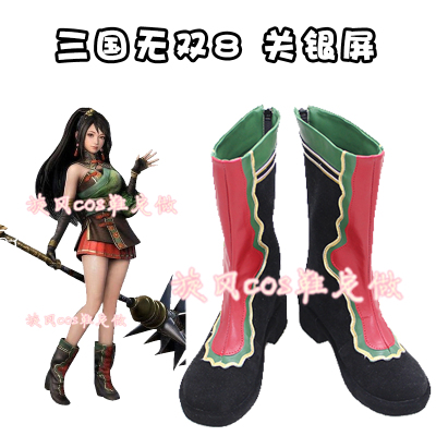 taobao agent D6589 Three Kingdoms Warriors 8 -level silver screen COSplay shoes to customize