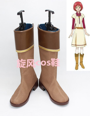 taobao agent C0721 Akashi White Snow White Snow Pharmacy COSPLAY Shoes COSPLAY Shoes to Custom