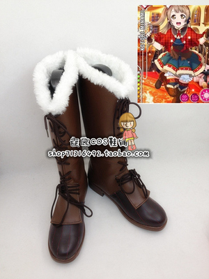 taobao agent Love Live Snow Mountain Christmas Awakening COSPLAY shoes cos shoes cos shoes to customize