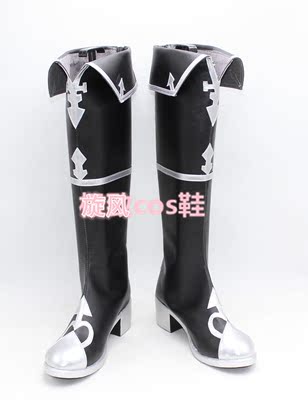 taobao agent Number B9565 Blue Fantasy Warlock magician cosplay shoes cos shoes to customize