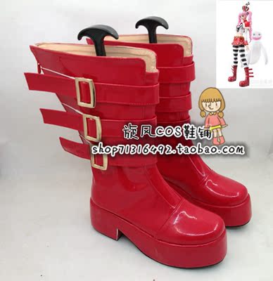 taobao agent One Piece Perona COSPLAY shoes COS anime shoes to draw