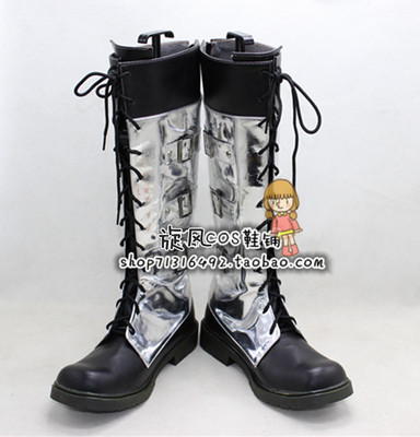 taobao agent Number 1035 Final Fantasy 13 Snow William (Silver Black Edition) COS shoes to customize