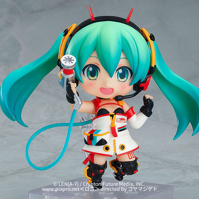 taobao agent [Spot GSC] Clay Land Racing Miku 2020VER. Two -dimensional hand -made model game peripheral