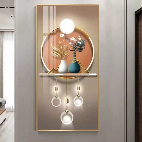 Современное напольное украшение для коридора для гостиной, легкий роскошный стиль, сделано на заказ