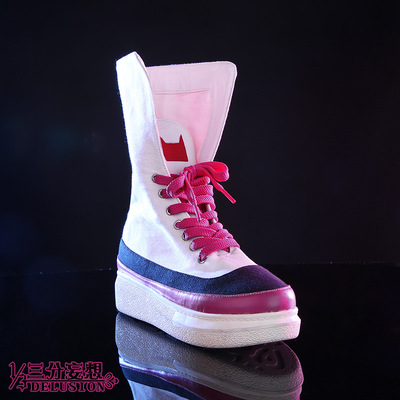 taobao agent Three -point delusional FGO Fate Lunar Girlfriend COS shoes BB canvas high -top shoes cute COSPALY accessories