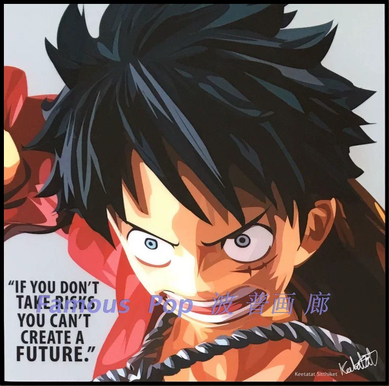 Тайское поп-изображение виси рисунок аниме One Piece Monkey Dolufu соломенная шляпа ребёнок Monkey.d.luffy