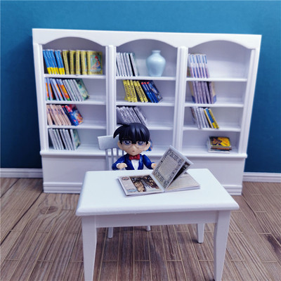 taobao agent Small doll house, bookcase, minifigure, props