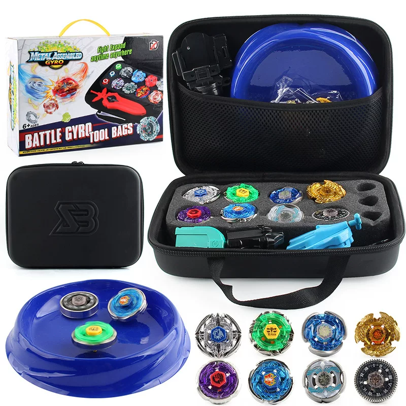 Spinning top, bag, Olympic set, toy, launcher, upgraded version, fighting