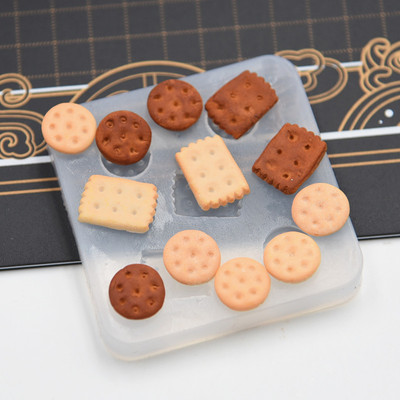 taobao agent Micro -shrinking DIY Mini Sweet Heart Biscuits Polylin Clane Clamp Clamp Biscuits Silicon Glating Mold Movies Clatable Movies