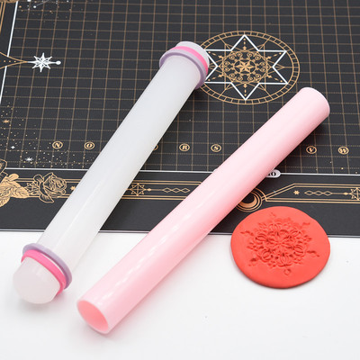 taobao agent Ultra -light clay clay rod pressing mud rod roller noodles soft pottery tool solid empty heart stick high -quality clay stick