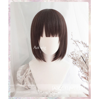 taobao agent AOI spot matte silk passers -by heroine development method Kato Hui Hui cosplay wig