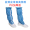 Кожаная обувь с синим цилиндром (мягкая подошва с утолщением PU)