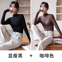 Тонкий черный + коричневый