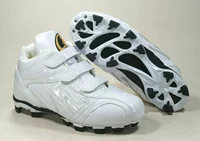 Спосоковые товары!Zhong Gang Pure White Baseball Hard Glue Nail Shoes Field Game Shoes Baseball Shoes Shoes Shoes